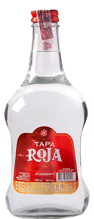 Aguardiente Tapa Roja 1500 ml