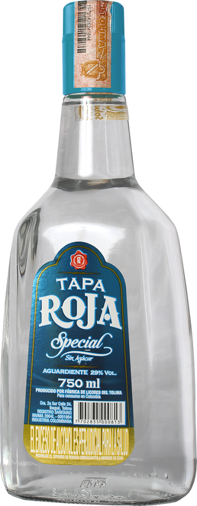 Botella Tapa Roja Especial de 750 ml