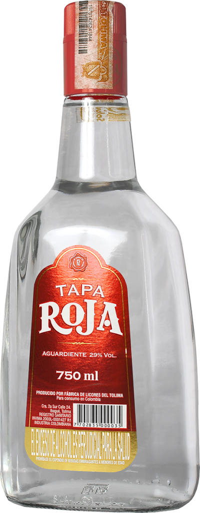 Botella Tapa Roja Tradicional de 750 ml