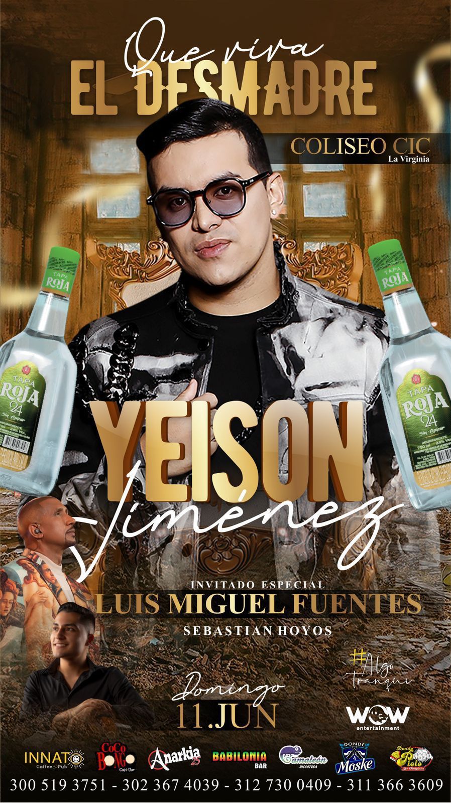 Evento de Yeison Jiménez