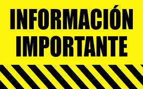 Información Importante